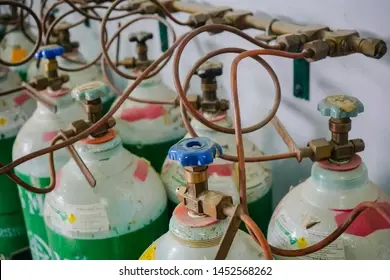 oxygen tanks